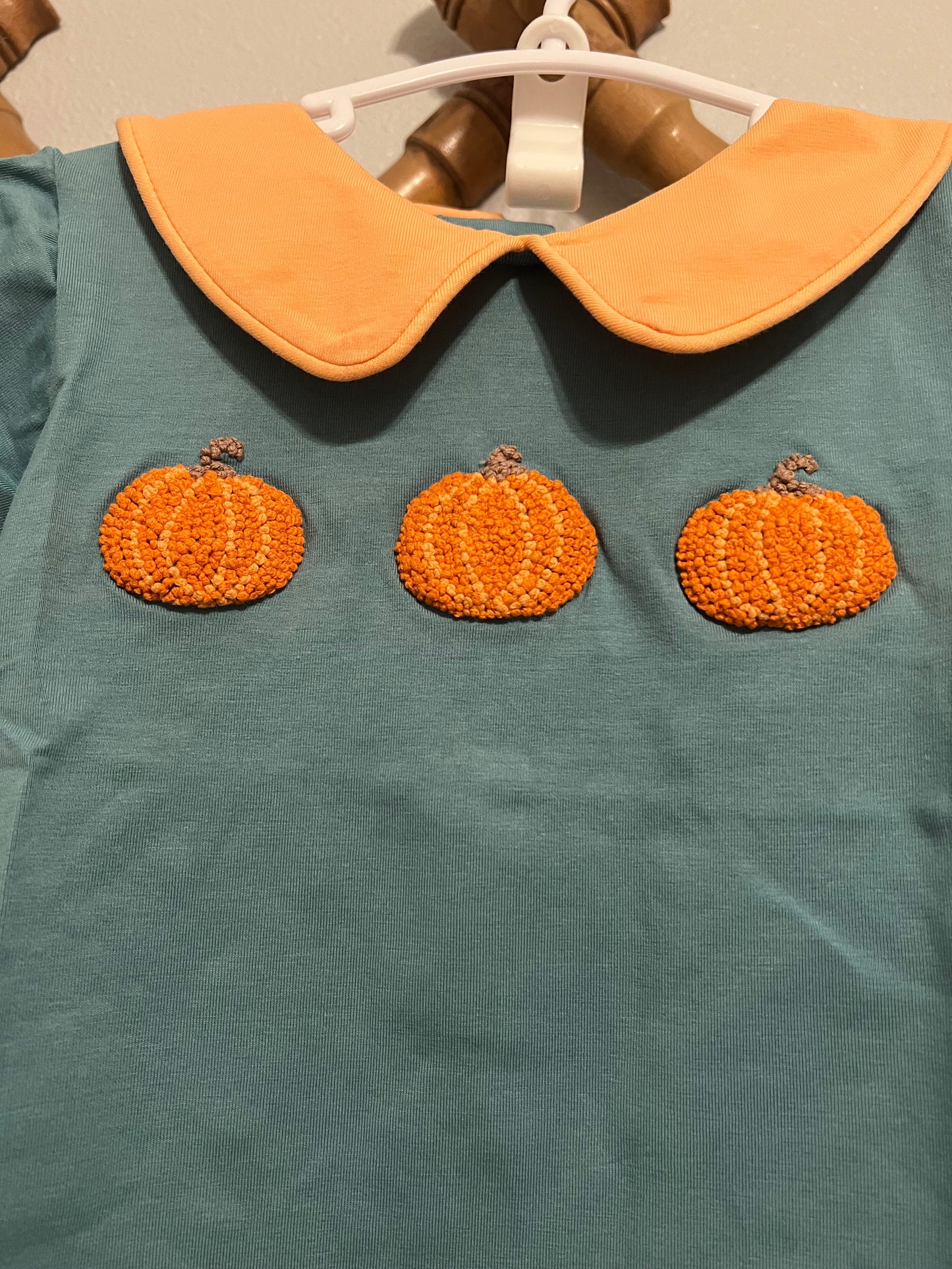 Pumpkin Boys Bloomer Set