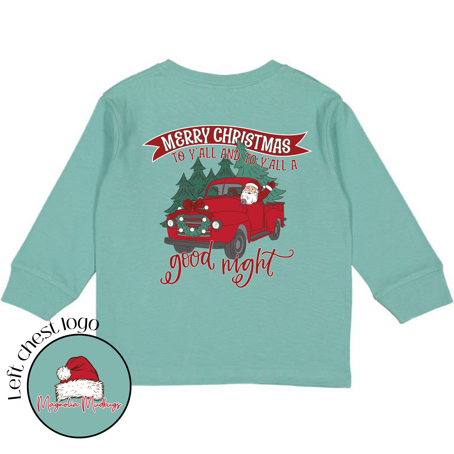 Merry Christmas Y'all Kids T-Shirt