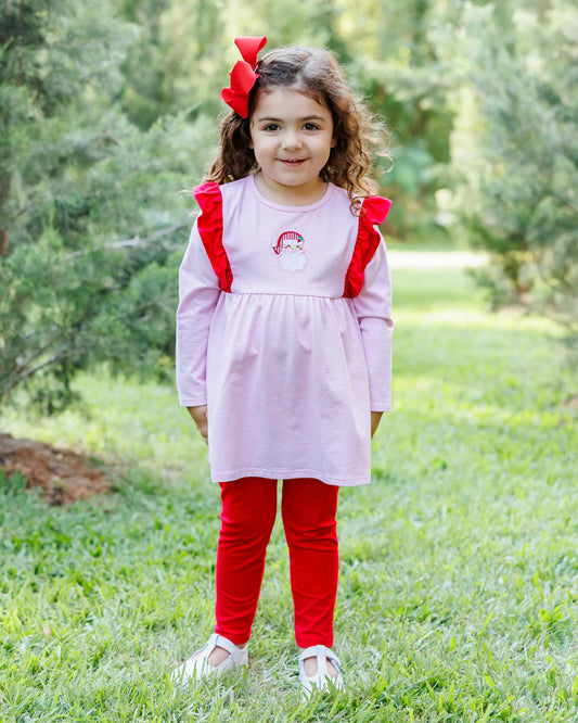 Ho Ho Ho Ruffle Pant Set