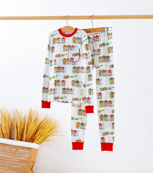 Bayou Wonderland Organic Cotton Pajama Two Piece Set