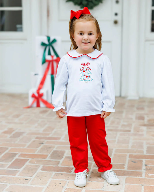 Oh Christmas Tree Bloomer Pant Set