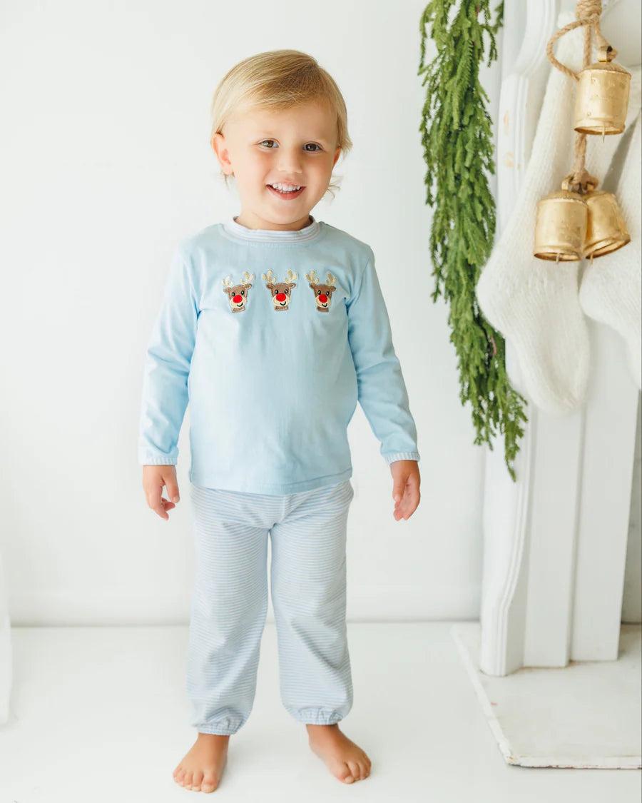 Run Run Rudolph Bloomer Pant Set